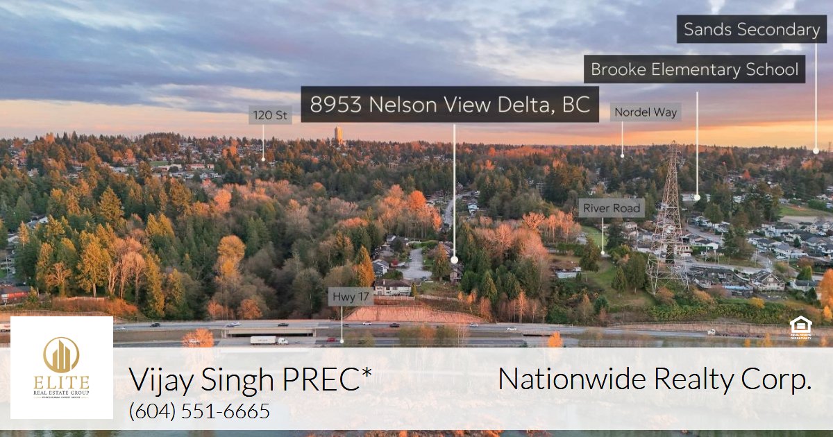 8953 Nelson View, Delta, BC V4C 7V5